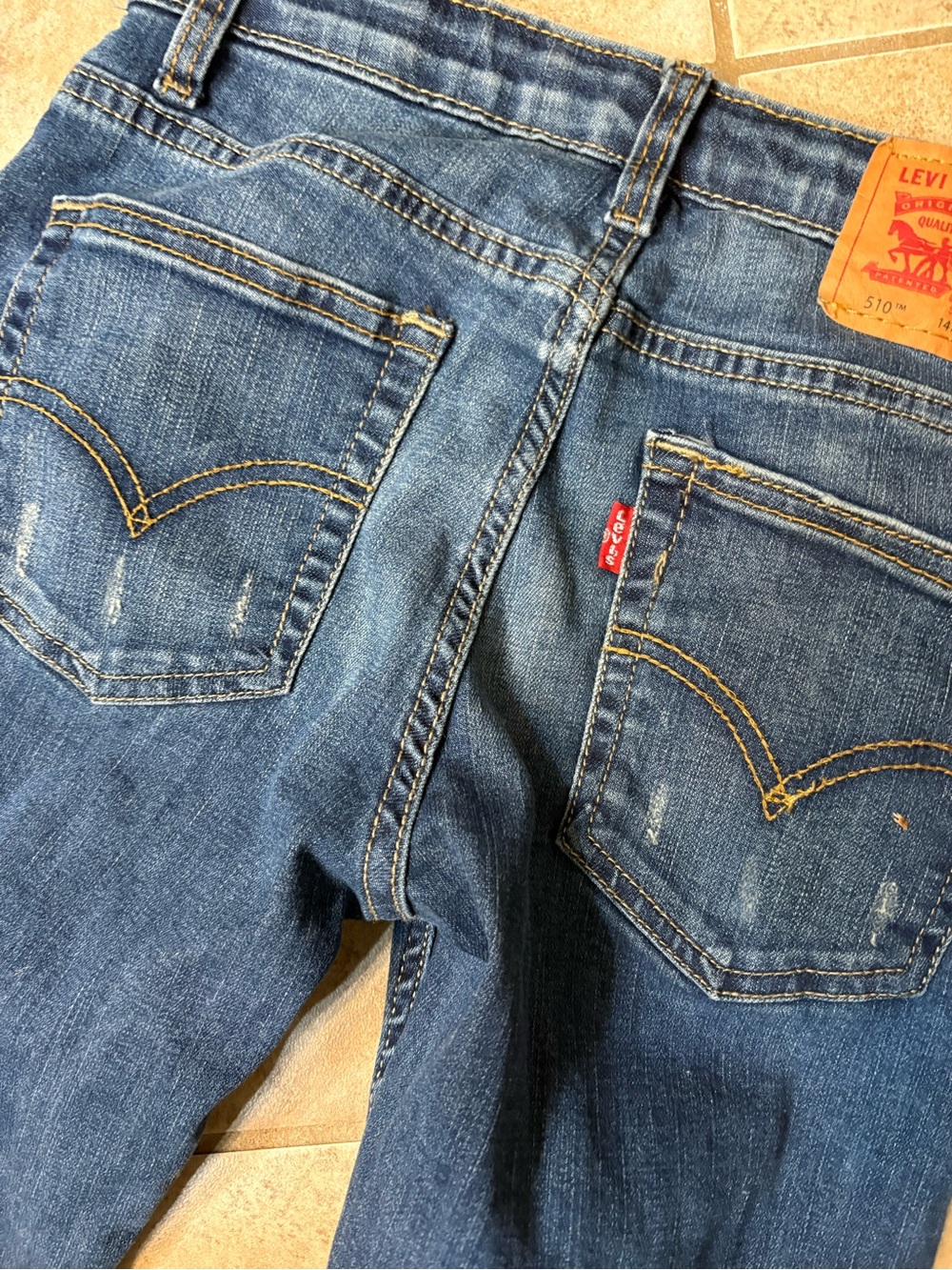 🐴LEVI’S Distressed 510 Denim Jeans - Picture 7 of 10